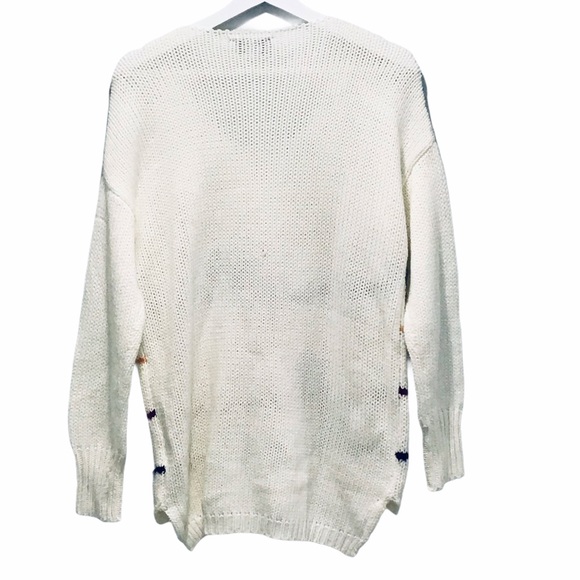 AX Paris knit heart oversized slouchy sweater - Picture 2 of 11